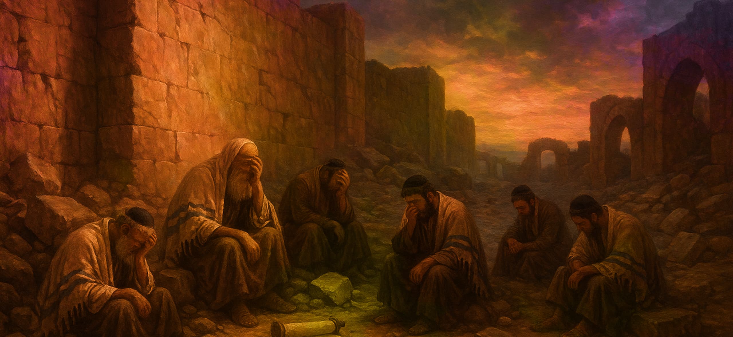 9 Av — destruction des Temples, deuil national