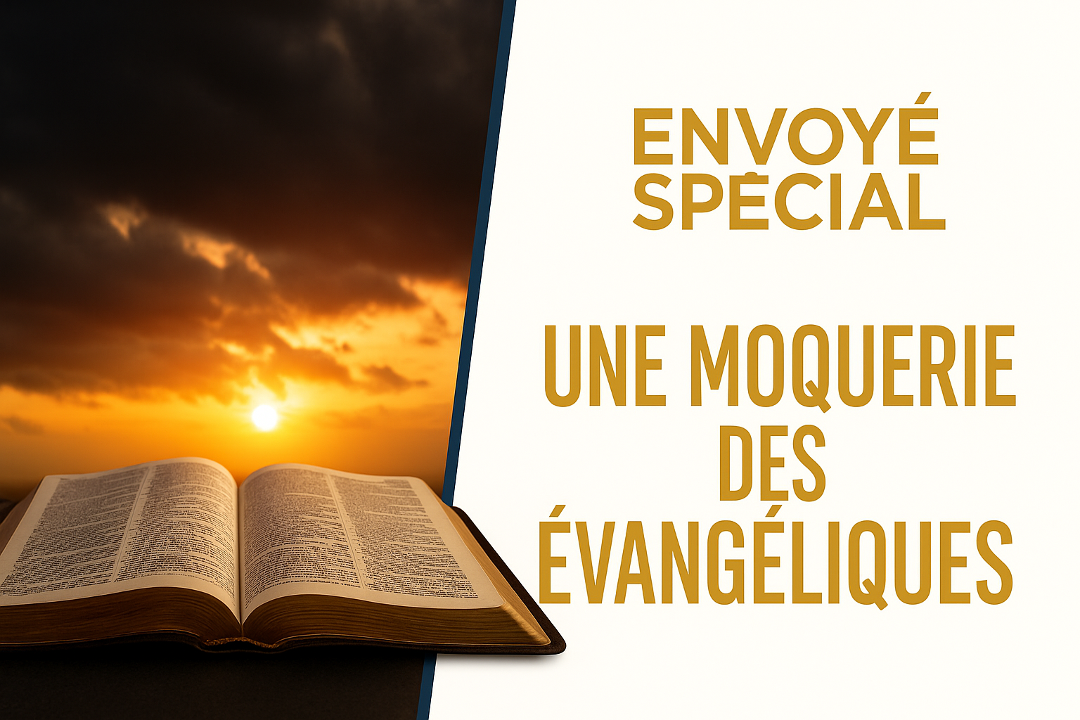 Analyse de l’émission Envoyé Spécial sur les évangéliques