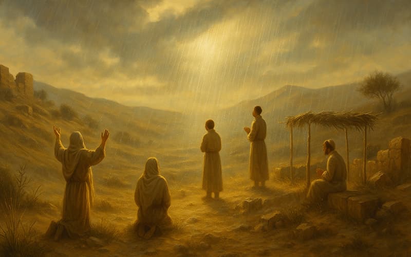 Chemini Atséret — prière de la pluie